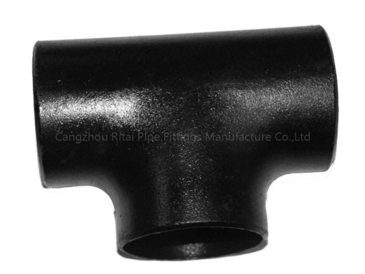 DN 200 DN600 Equal Tee Pipe Fitting Mild Steel Buttweld 2 &quot;- 8&quot; Sch40 Welded