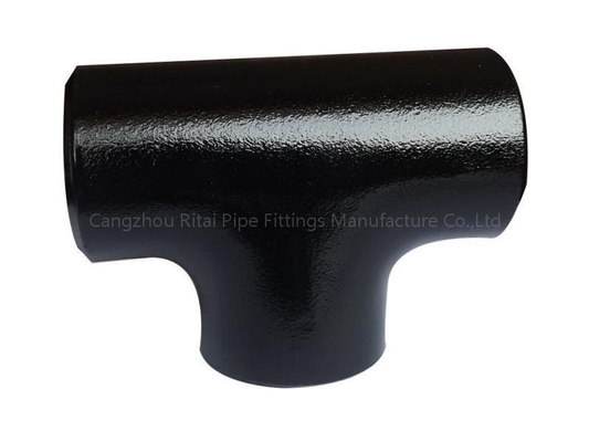 Mengurangi Tee Pemasangan Pipa A420 WPL6 SCH 40 SCH10 1/2 &quot;Baja Karbon