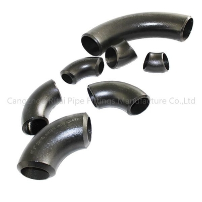 BW ERW Pipa Fitting Elbows ASTM A234 WPB Baja Karbon Baja Ringan