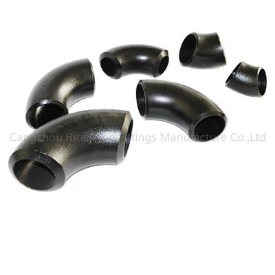 Siku Radius Pendek 90 Derajat Butt Welding Pipe Fitting Karbon A234wpb Jis B2311 Sgp
