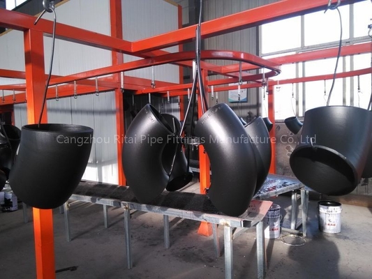 B16.9 A234 SCH40 STD 90 Derajat MS 1.5D LR Butt Welded Steel Pipe Bend Seamless