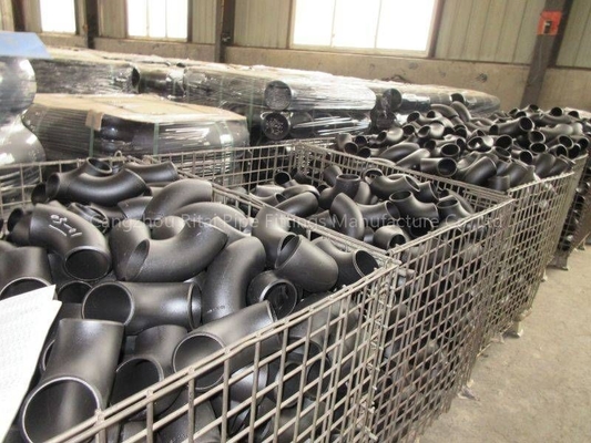 Sch 80 Sch 40 Carbon Steel Weld Pipe Fittings ANSI B16.48 2D ASTM Forged Butt Weld