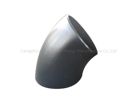 A420 Carbon Steel Butt Weld Pipe Fittings WPI B16.9 45 Derajat 6 Sch 40 90 Derajat Siku