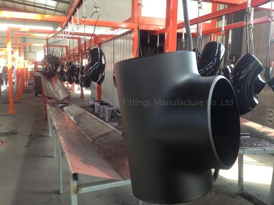 ANSI B16.9 16.28 Steel Butt Welding Pipe Fittings SCH 80 Lurus