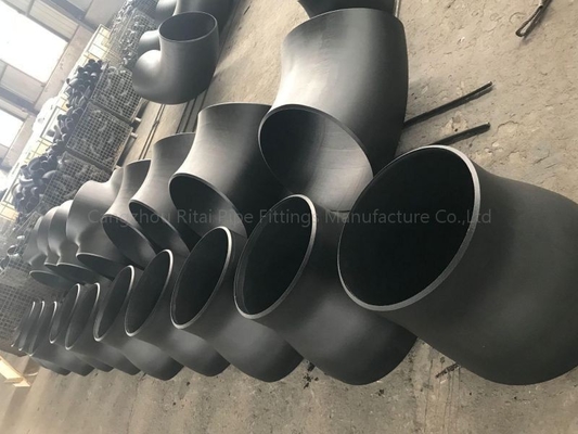 SCH 80 SCH 160 Pipe Fitting Reducer Buttweld Baja Karbon Ukuran Besar Konsentris