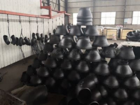 Eksentrik Pipa Pas Peredam Butt Weld DN15 P235GH Ukuran Besar Minyak Gas Line A234 WPB