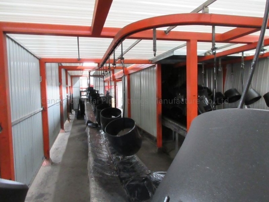12 X 6 6 X 2 Pengelasan Butt Peredam Konsentris ASME B16.9 Siku Baja Mulus