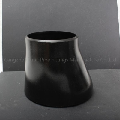 BLACK Threaded Eccentric Reducer Fitting Reducer Butt Weld SMLS