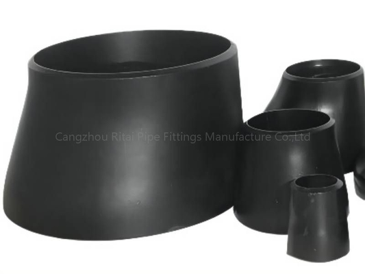 1/2 Inch Peredam Eksentrik Dan Peredam Konsentris MS ASME ANSI B16.9 B16.48 Pengelasan Butt