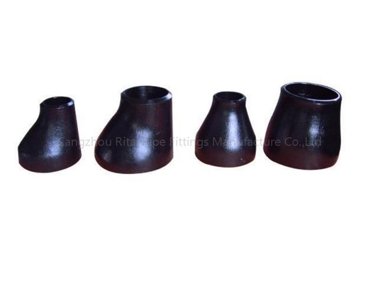 BLACK Threaded Eccentric Reducer Fitting Reducer Butt Weld SMLS