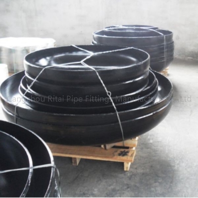 JIS Sch 160 Pemasangan Pipa Cap Pressure Vessel Caps End Welding CS