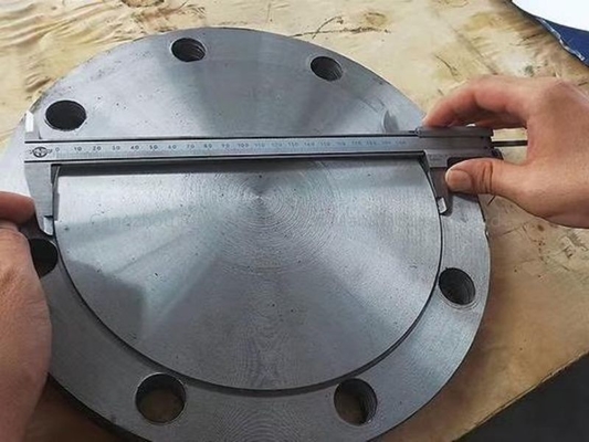 PN10 Pn25 5k Steel Blind Flange ASME Kelas 150 Penutup Baja Karbon