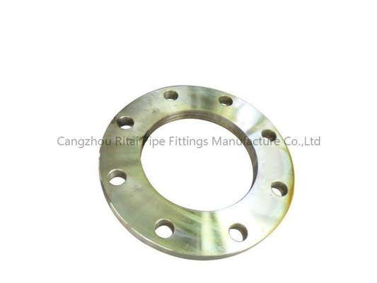 DIN Slip Pada Pipa Baja Karbon Flange Flat Face Forged PN16 8 Lubang DIN PLFF