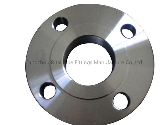 Flange Pengelasan Datar 125NB P265GH PN25 PN16, SCH 80 MS Slip Pada Flensa Cat Hitam