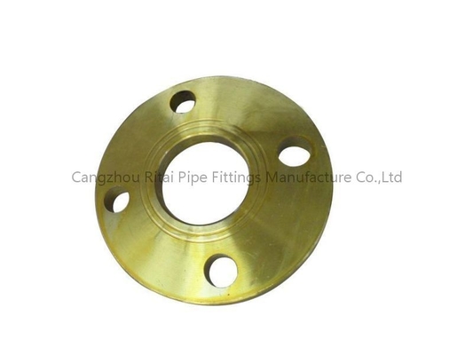 Flange Pengelasan Datar 125NB P265GH PN25 PN16, SCH 80 MS Slip Pada Flensa Cat Hitam