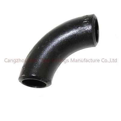 ANSI Black Carbon Steel A234WPB Fitting Pipa Dilas Mulus EN10253 3D Siku