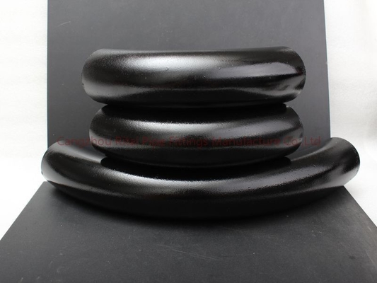 Disesuaikan Long Radius Bend 9.53mm 12.7mm 90 Derajat 1.5D Weld Bend Fittings Mulus