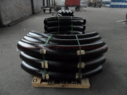 MS Carbon Steel 5D Pipe Bends 1.5D 2D 3D 4 Jadwalkan 40 90 Derajat Siku untuk Minyak Bumi