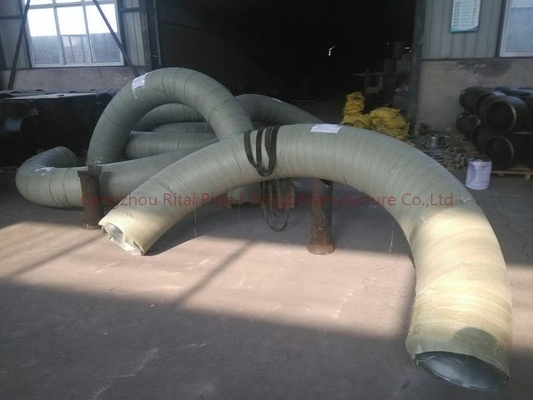 Black 3D 10D Seamless 5D Pipe Bends WPB 90 Derajat Pipa Baja Siku