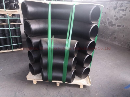 JIS BW 3D Pipe Bends 4 Inch 45 Derajat SGP Bergelang Untuk Fabrikasi