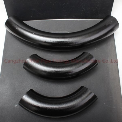 ANSI Black Carbon Steel A234WPB Fitting Pipa Dilas Mulus EN10253 3D Siku