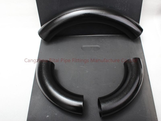 JIS BW 3D Pipe Bends 4 Inch 45 Derajat SGP Bergelang Untuk Fabrikasi