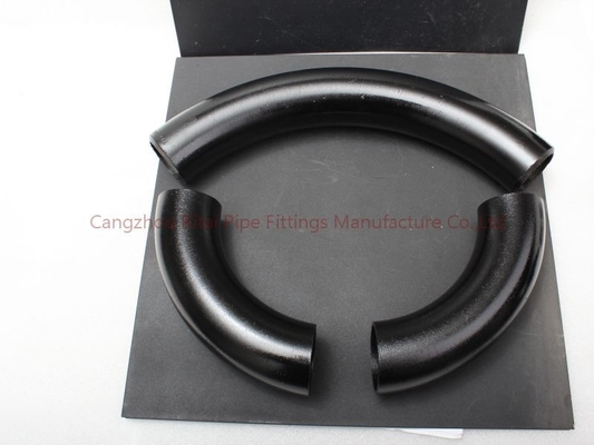 A53Gr.B A106GR.B Butt Weld Tube Fittings ASTM DN200 XS SCH80 4 Inch 180 Derajat Tikungan