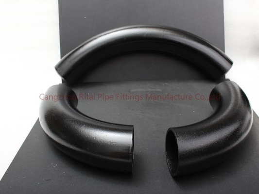 Tekukan Pipa Knalpot Baja Ringan 1/2 Inch 3D 5D 10D 180 Derajat Butt Weld Bend