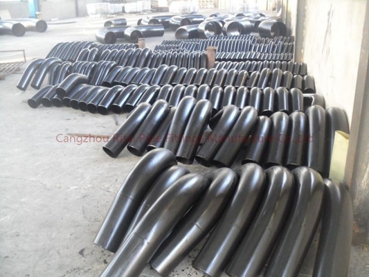 JIS BW 3D Pipe Bends 4 Inch 45 Derajat SGP Bergelang Untuk Fabrikasi