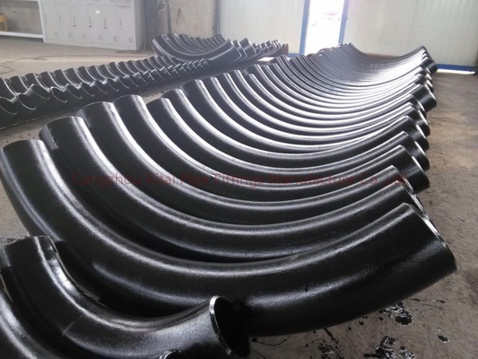 ASME B16.49 Tekuk Pipa 3D 5D API 5L Gr. B SCH 80 2 Inci 180 Derajat Siku