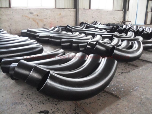 ASME B16.49 Tekuk Pipa 3D 5D API 5L Gr. B SCH 80 2 Inci 180 Derajat Siku