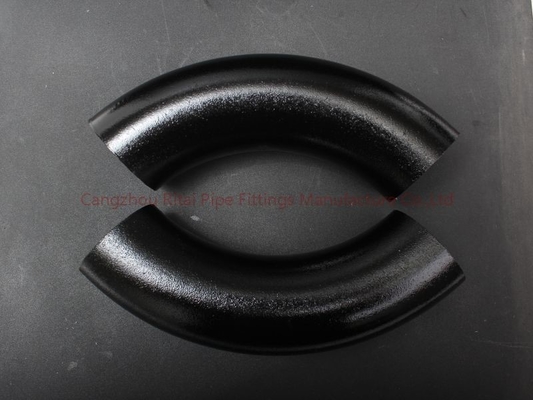 A53Gr.B A106GR.B Butt Weld Tube Fittings ASTM DN200 XS SCH80 4 Inch 180 Derajat Tikungan