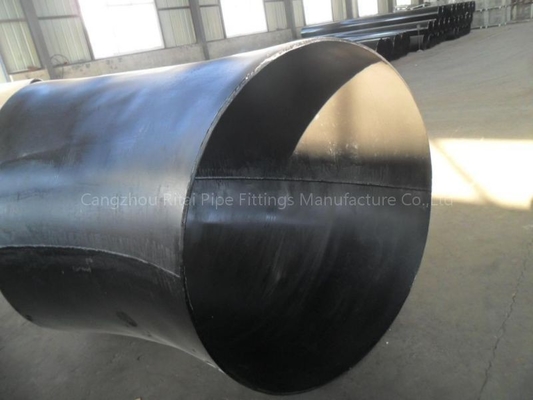 A234 WPB Pipa Besar Siku Sch 160 45 Derajat Panjang Radius Bend CS untuk Gas Knalpot