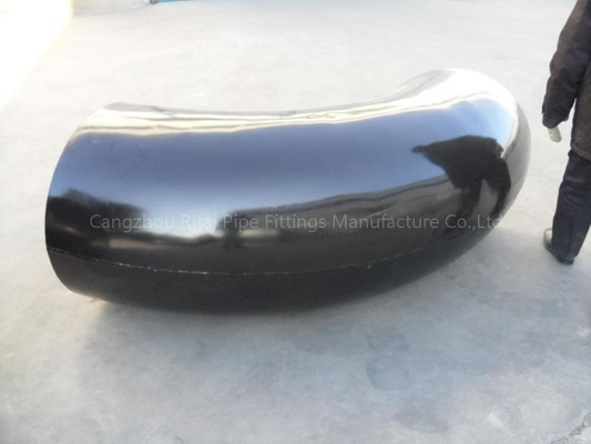 MSS SP44 Black Steel Welded Elbow JIS B2220 XXS Fitting Pipa Diameter Besar 48'' STD