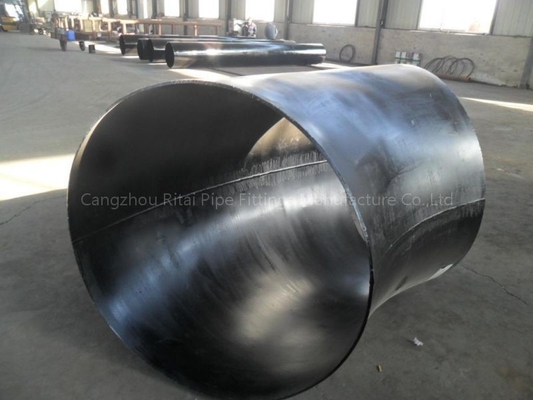 Disesuaikan JIS Pipa Tekanan Tinggi Fitting Baja Siku GB XS Diameter Besar Kekuatan Tinggi
