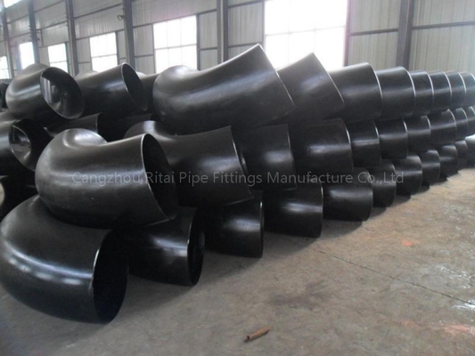 ANSI 45 90 Derajat Pipa Besar Siku Panjang Radius XS Untuk Industri Kimia