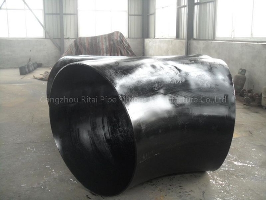 MSS SP44 Black Steel Welded Elbow JIS B2220 XXS Fitting Pipa Diameter Besar 48'' STD