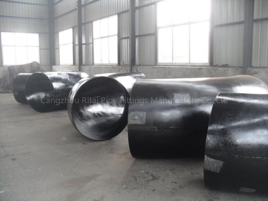 ASTM 180 Derajat Steel Butt Welding Elbow Short Radius Sch 100 Carbon Steel 100% RT