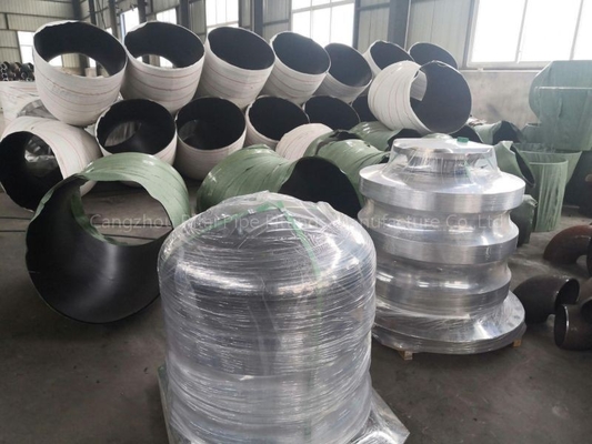 ASTM 180 Derajat Steel Butt Welding Elbow Short Radius Sch 100 Carbon Steel 100% RT