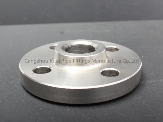 Slip Baja Karbon A105N Pada Flange Ditempa 1/2 '' - 48 '' Q235 Hitam