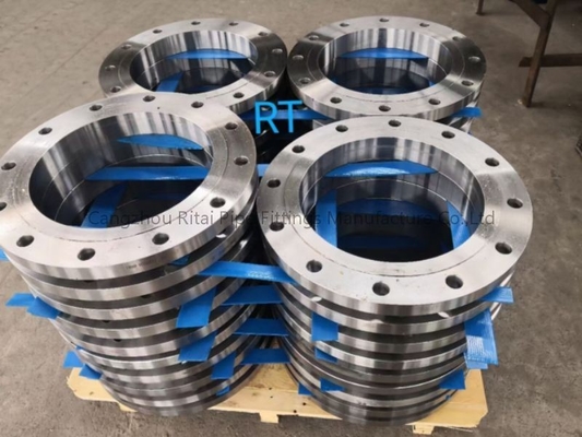 AMSE ANSI B16.5 Baja Slip Pada Flange CS 10K JIS DIN EN1092 BS Ditempa