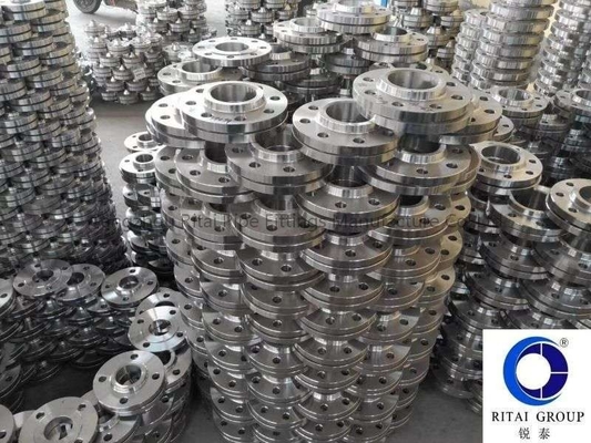 ANSI B16.5 Slip Pada Flange Mengangkat Wajah Leher Las 150#300#600#900#