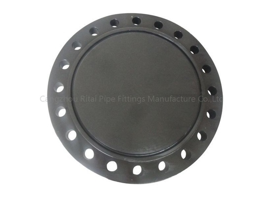 Baja Karbon Atau Besi Cor Blind Flange DIN 300 # 1/2&quot; Kustom