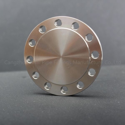 ASME B16.47 Steel Blind Flange Diameter Besar Pn16 RTJ Disesuaikan