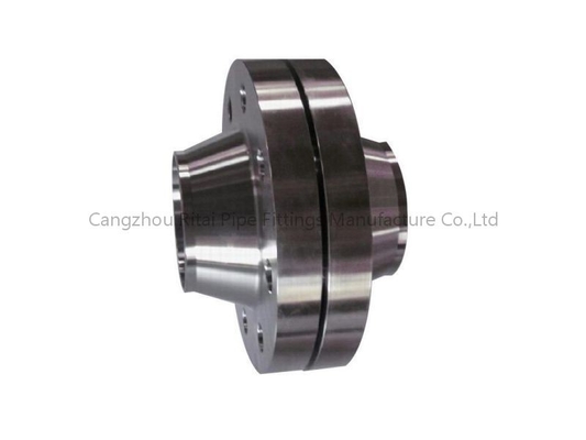 6 Inch Mengangkat Wajah Leher Las Panjang Flange ASTM A105 Baja Tempa