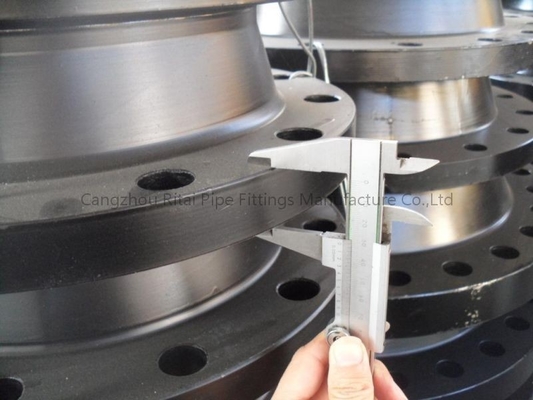 6 Inch Mengangkat Wajah Leher Las Panjang Flange ASTM A105 Baja Tempa