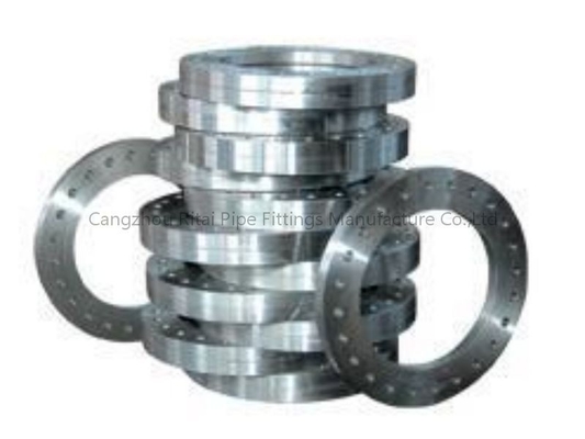 Wajah Datar Baja Karbon Welding Neck Flange RF FF RTJ ANSI JIS DIN