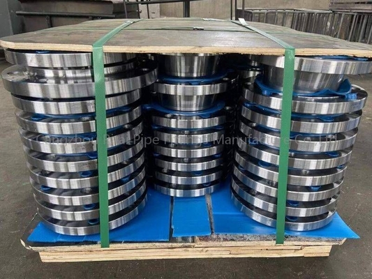 150LB Forged Steel Flange Leher Las Panjang ASTM A105 A105N Industri Katup