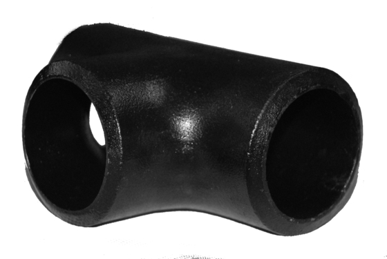 SCH 40 Equal Pipe Fitting Tee Carbon Steel P235GH ASTM A234 WPB Lurus