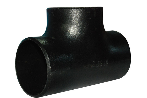 SCH 40 Equal Pipe Fitting Tee Carbon Steel P235GH ASTM A234 WPB Lurus